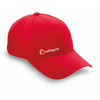 Gorra de béisbol de algodón publicitaria